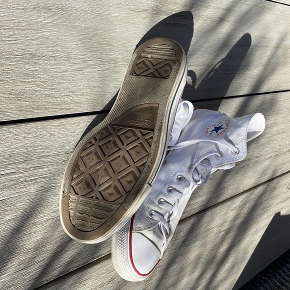 Converse Hi Optical White- Wide Width Rare - Picture 3 of 5